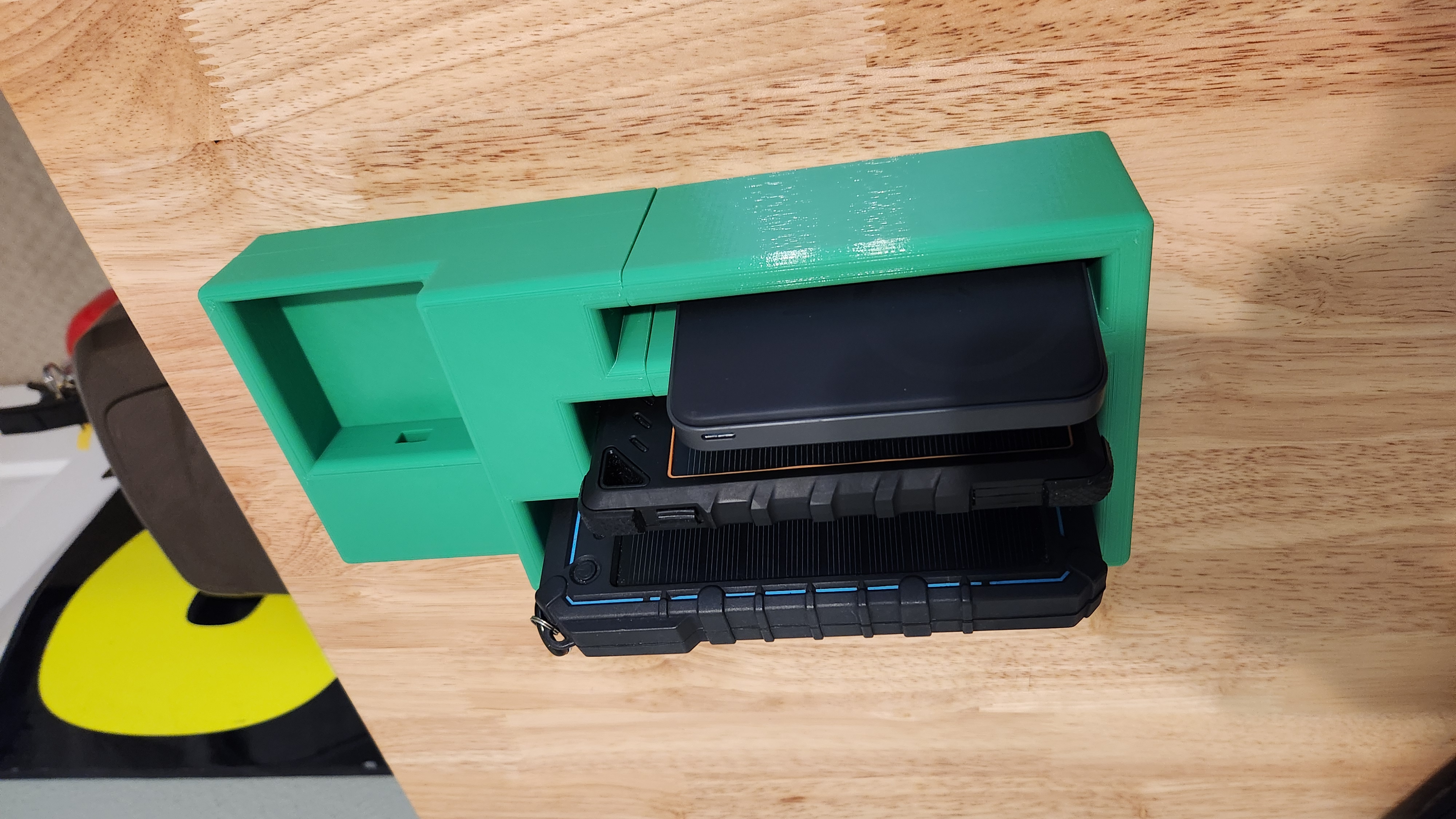 Battery Charger Organizer Station - Ring Camera Battery and Power Banks