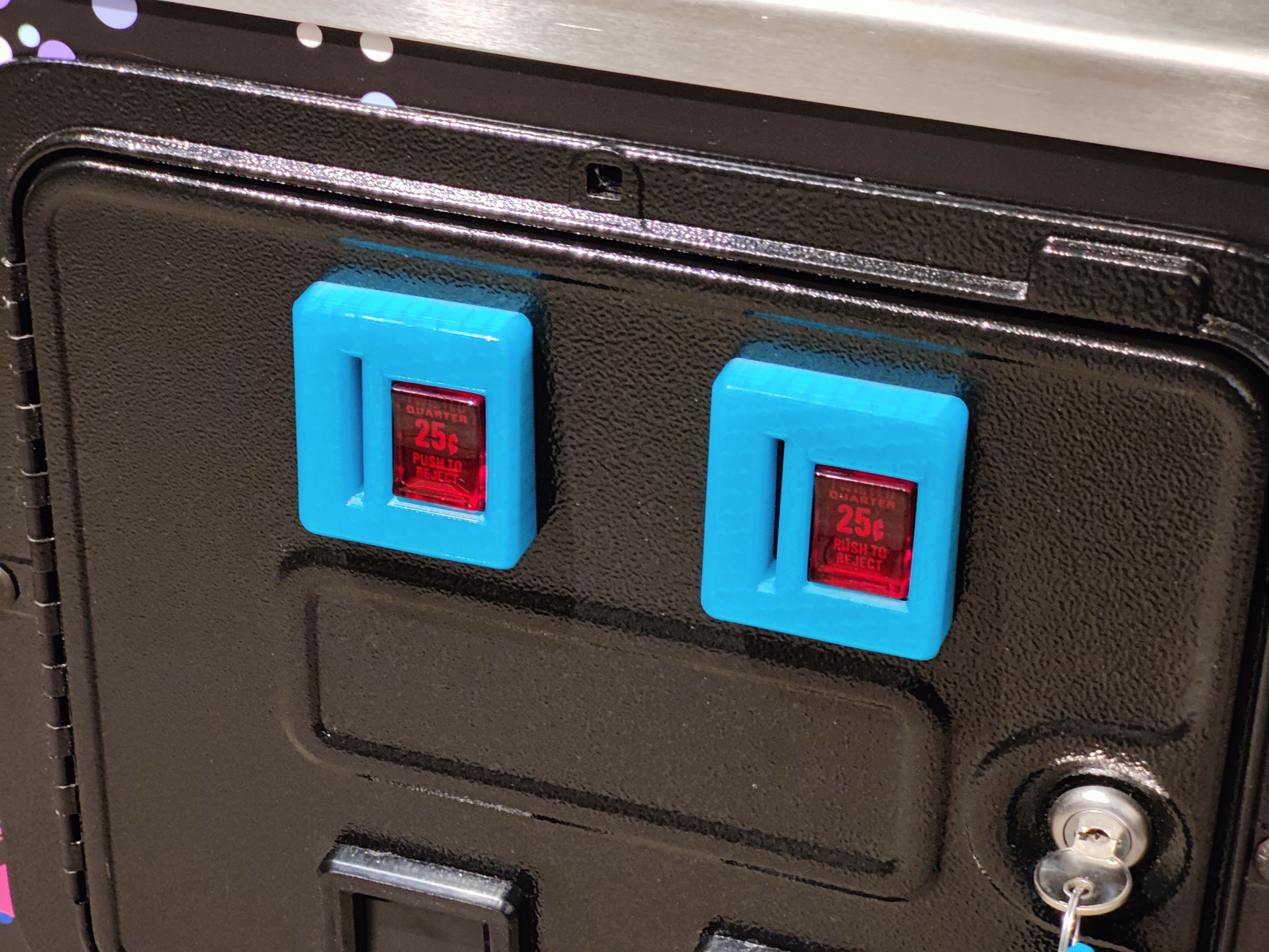 Pinball Coin Eject Frames