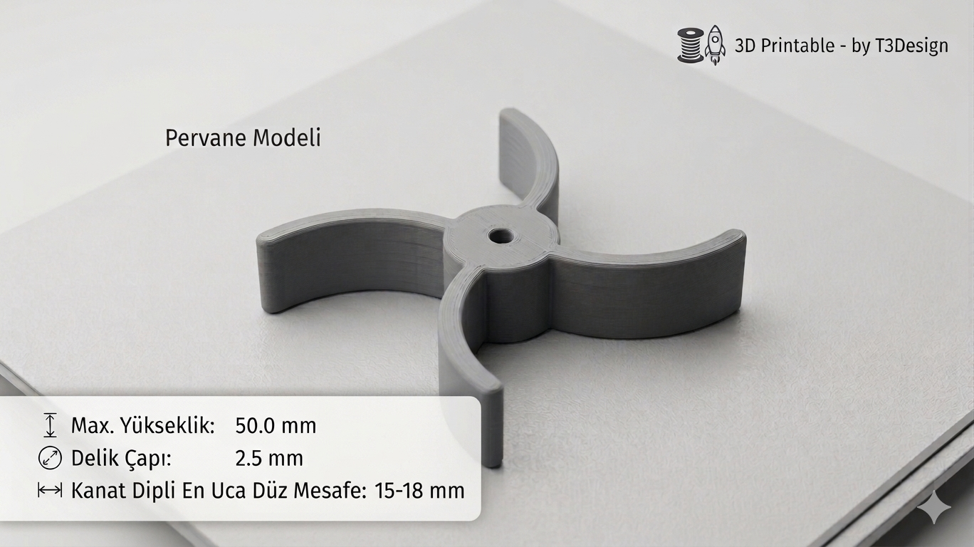 pervane 3D model