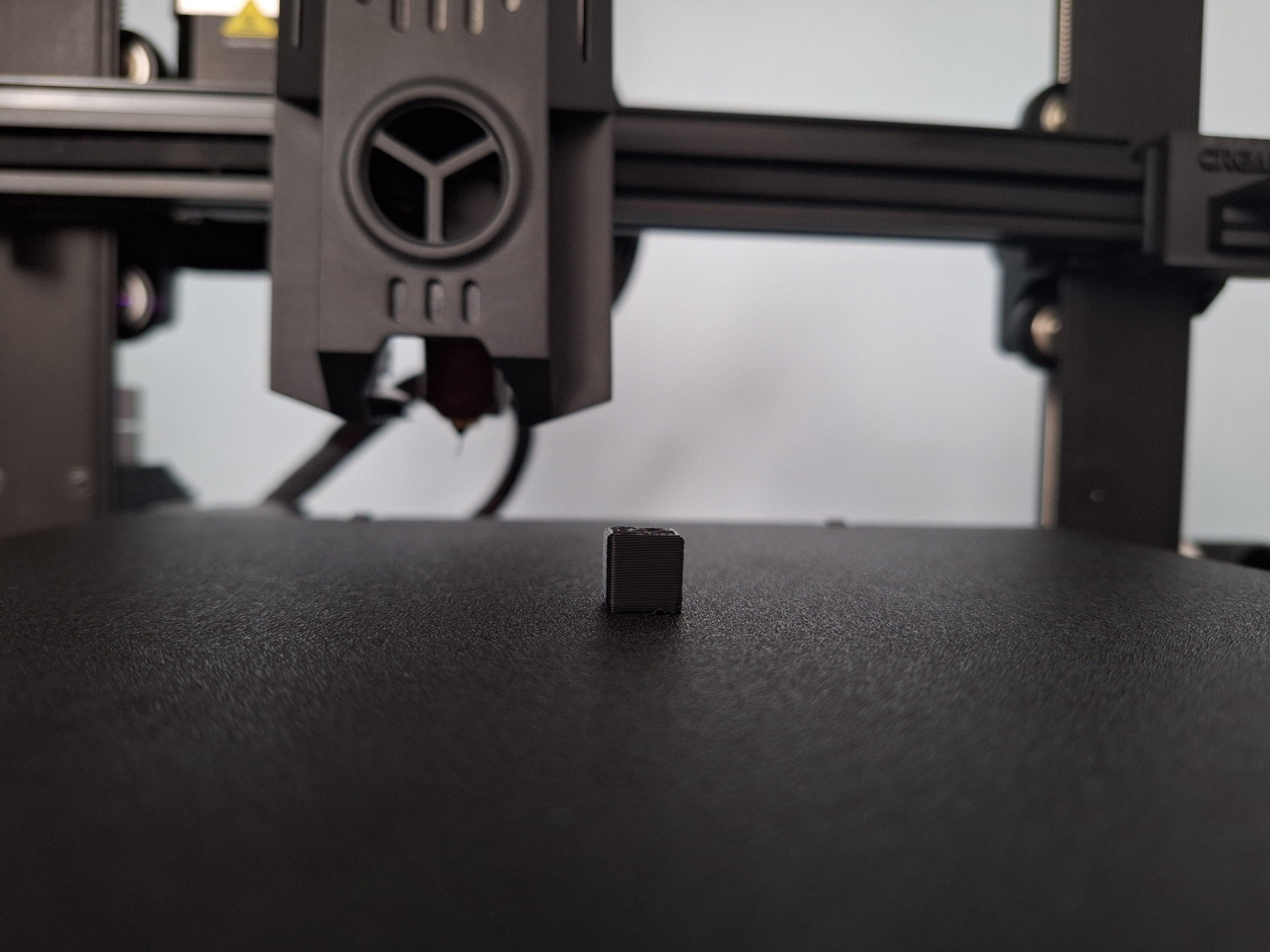 Block with countersunk hole