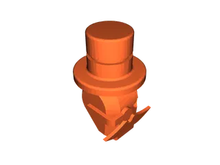 butler dummy 13 head! by Precision3Dprints | Download free STL model ...