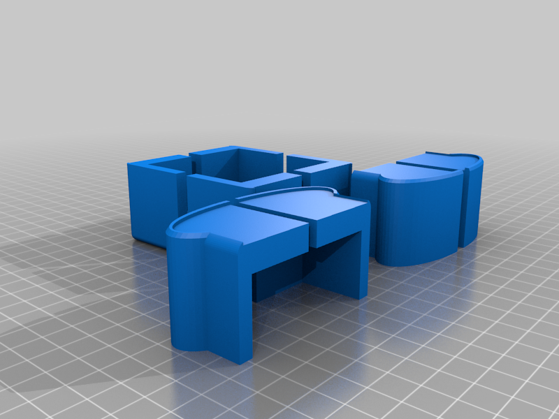 Miniatura 5 do modelo 3D Bread 2x2