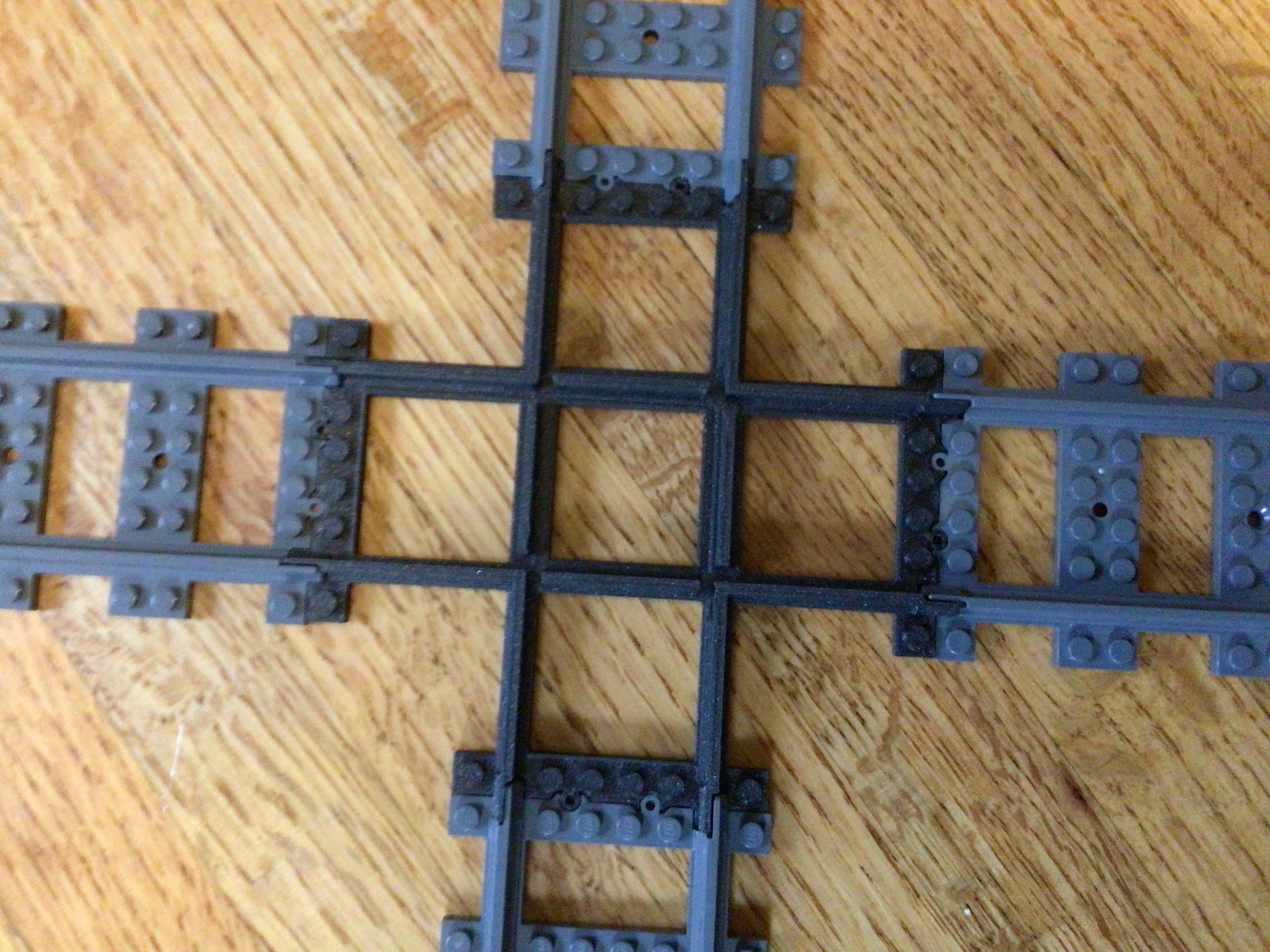 lego train track intersection — miniatura 2