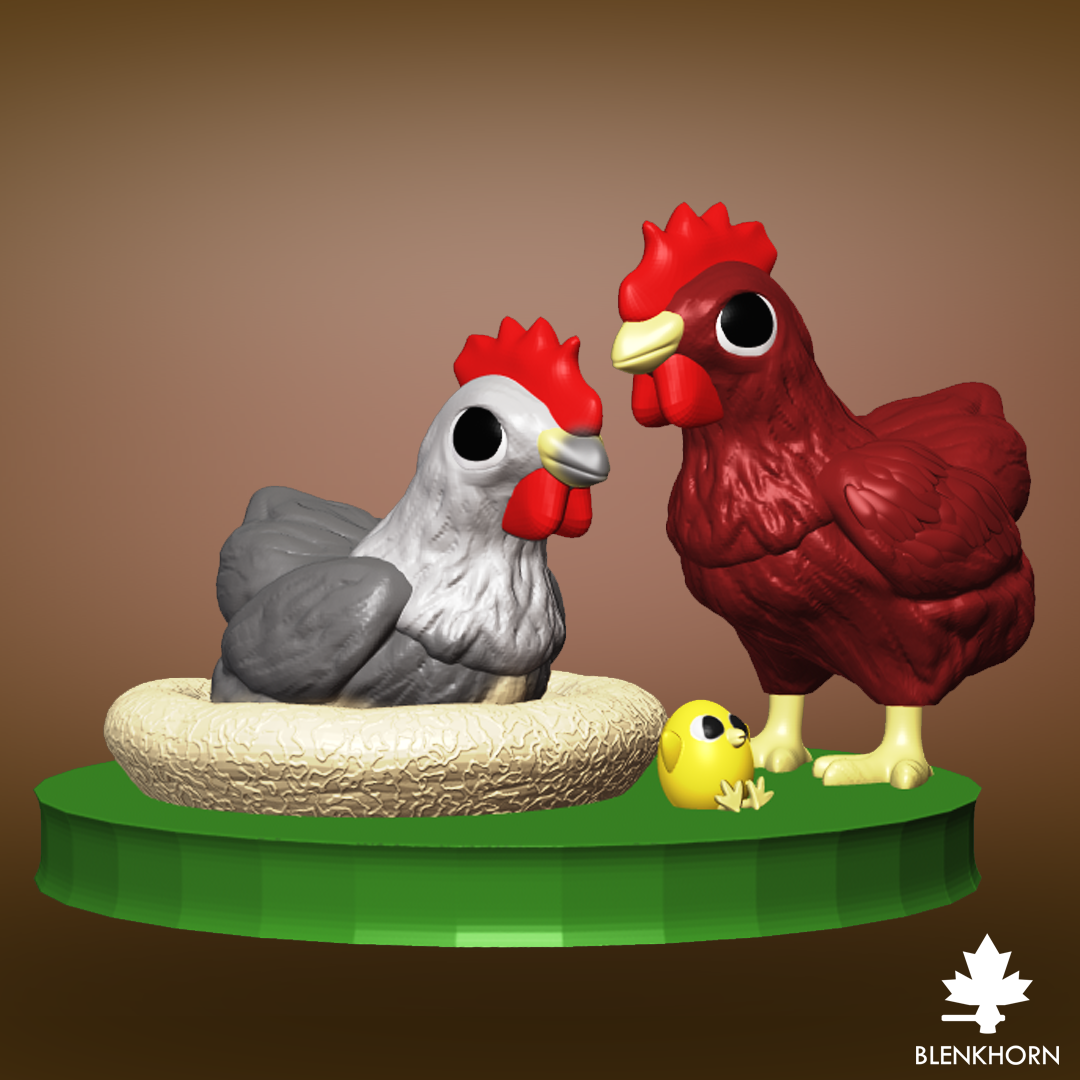 ANIMAL SERIES - BACKYARD CHICKENS
