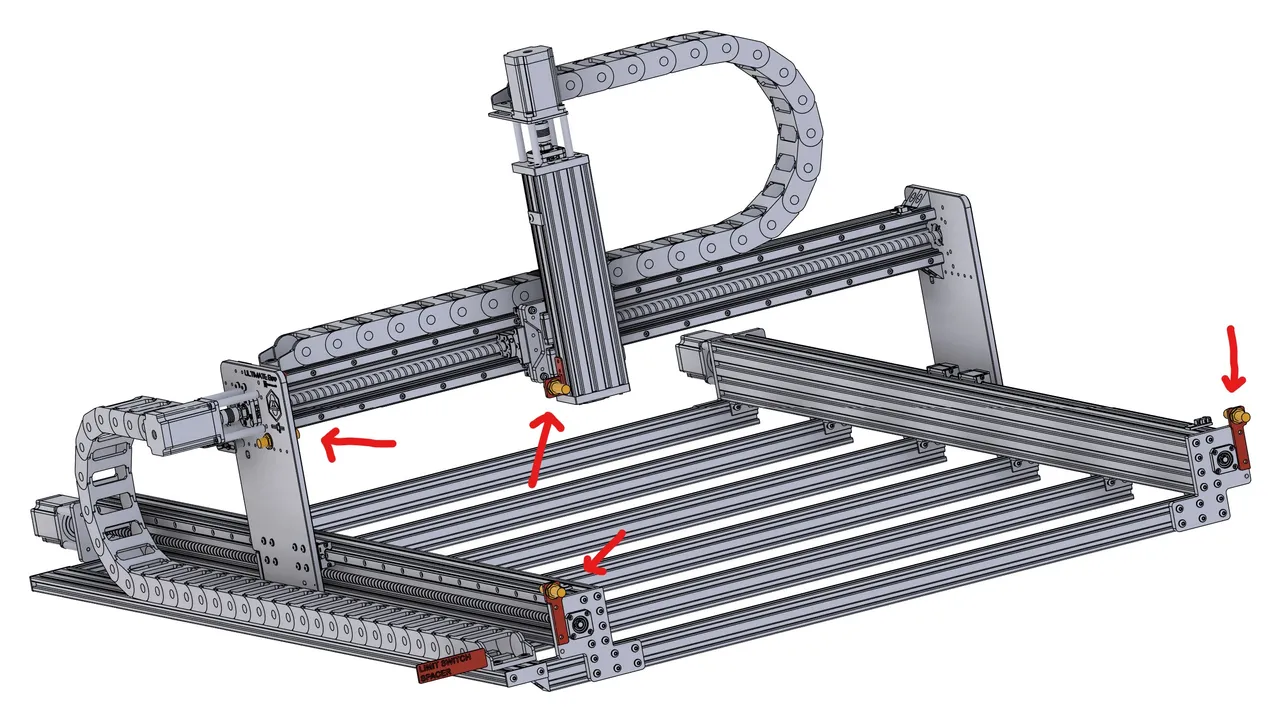 Bulkman3D Ultimate Bee CNC Inductive Limit Switch Conversion by