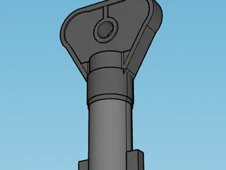 Control cabinet key by Hanboli | Download free STL model | Printables.com