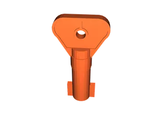 Control cabinet key by Hanboli | Download free STL model | Printables.com