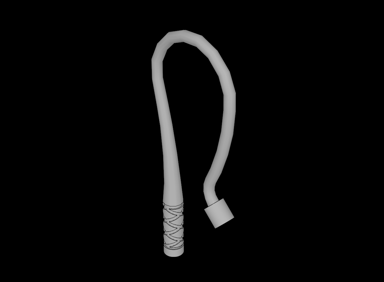 Lego Compatible (88704.dat) Minifig Whip Bent
