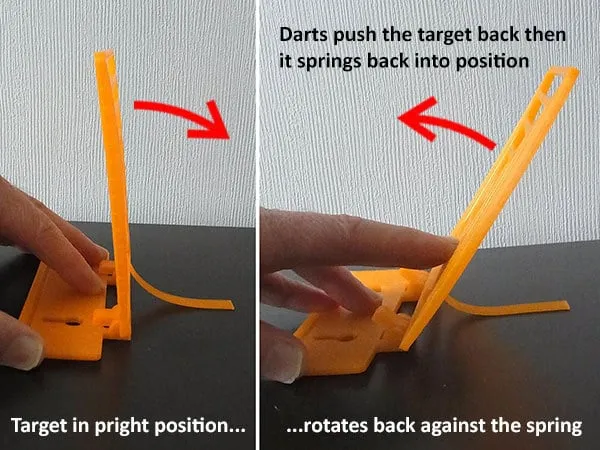 Spring Loaded target for NERF! by Ashton | Download free STL model ...