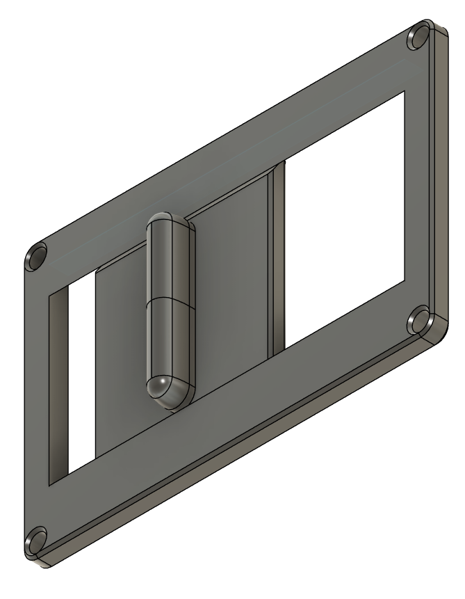 Magnetic index card holder/coverer for dishwasher