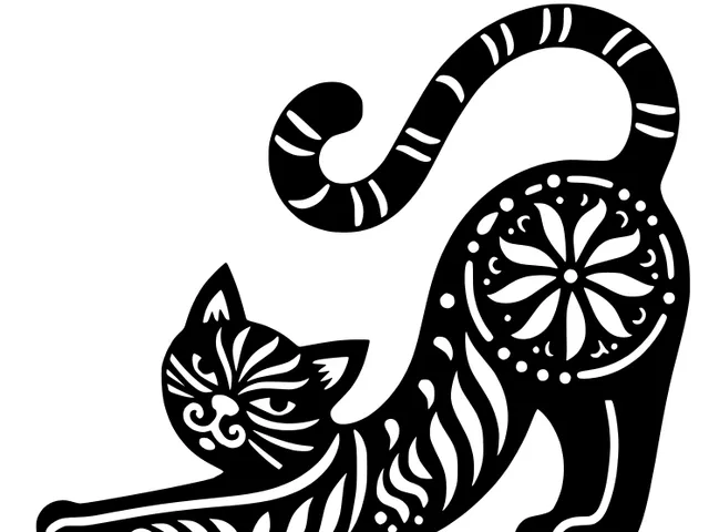 Cat stencil 5