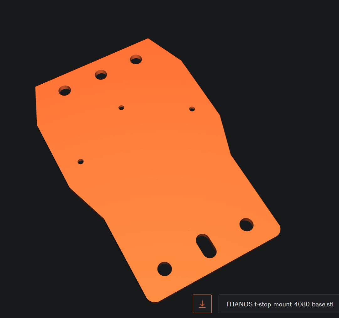 Thanos E-Stop Mounting Bracket — miniatura 2