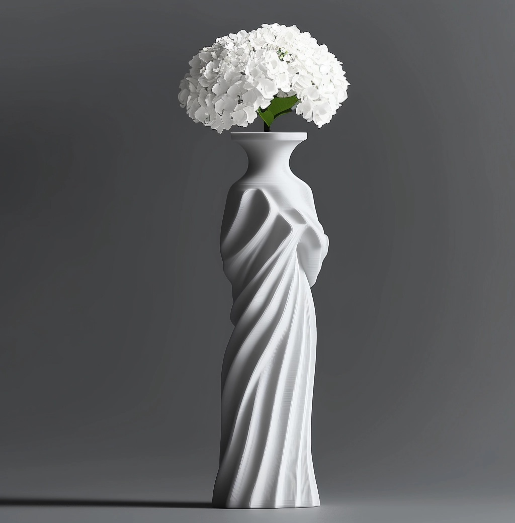 Draped Silence Vase