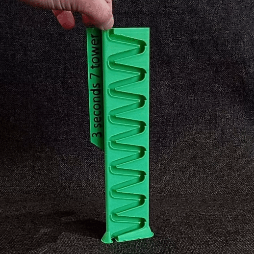 3 seconds 7 tower and machine tower