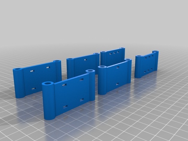 ZMR 250 Lipo Voltage alarm Mount with ziptie holes
