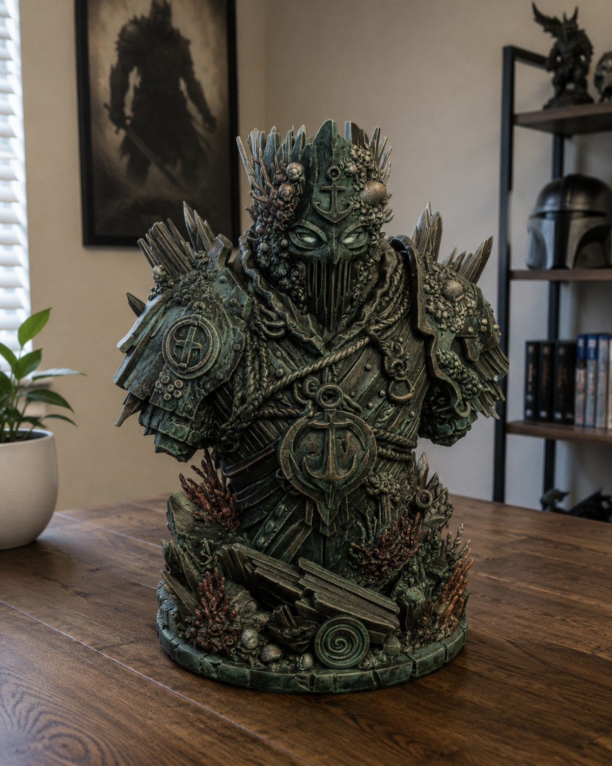 Shipwreck Warden Bust