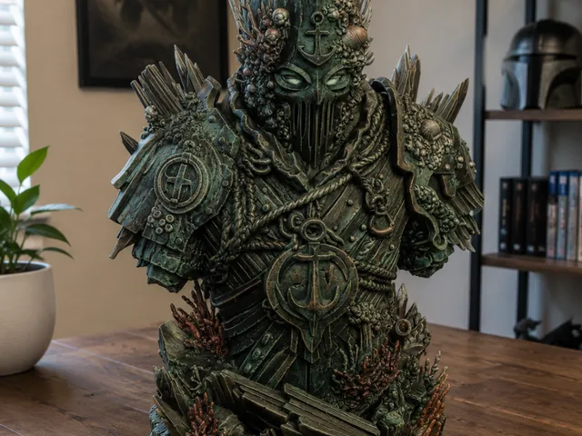Shipwreck Warden Bust