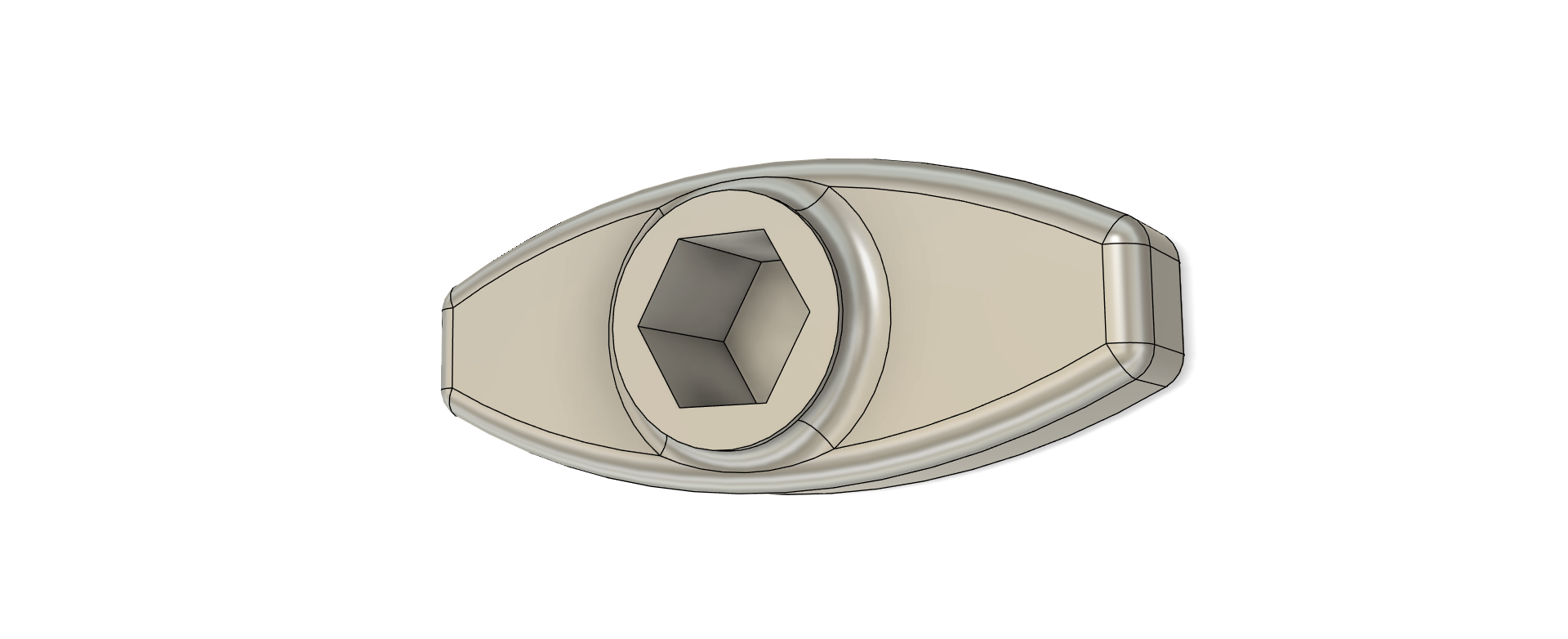 T-Knob with 5/16" nut insert