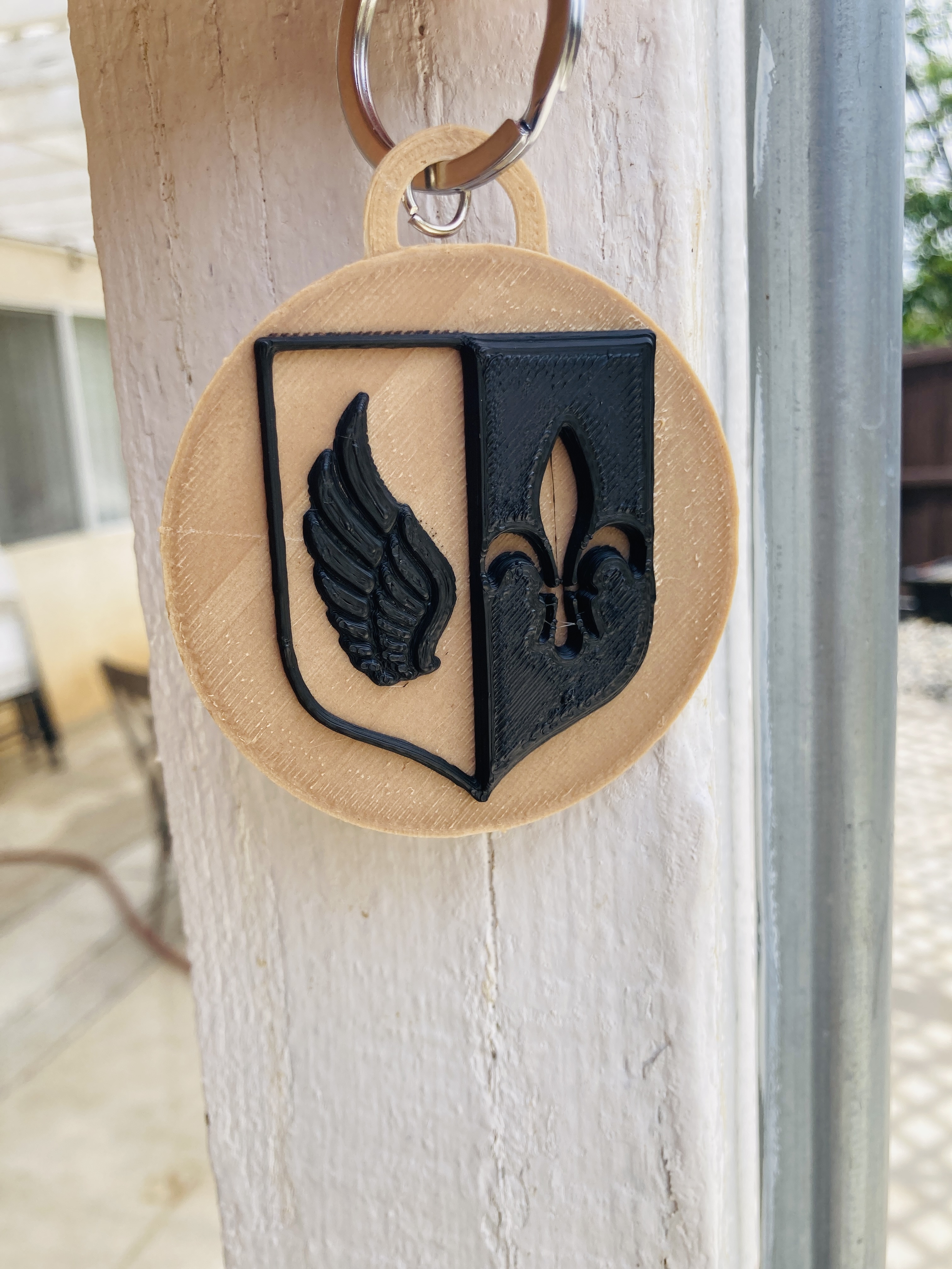 St. Michaels abbey keychain