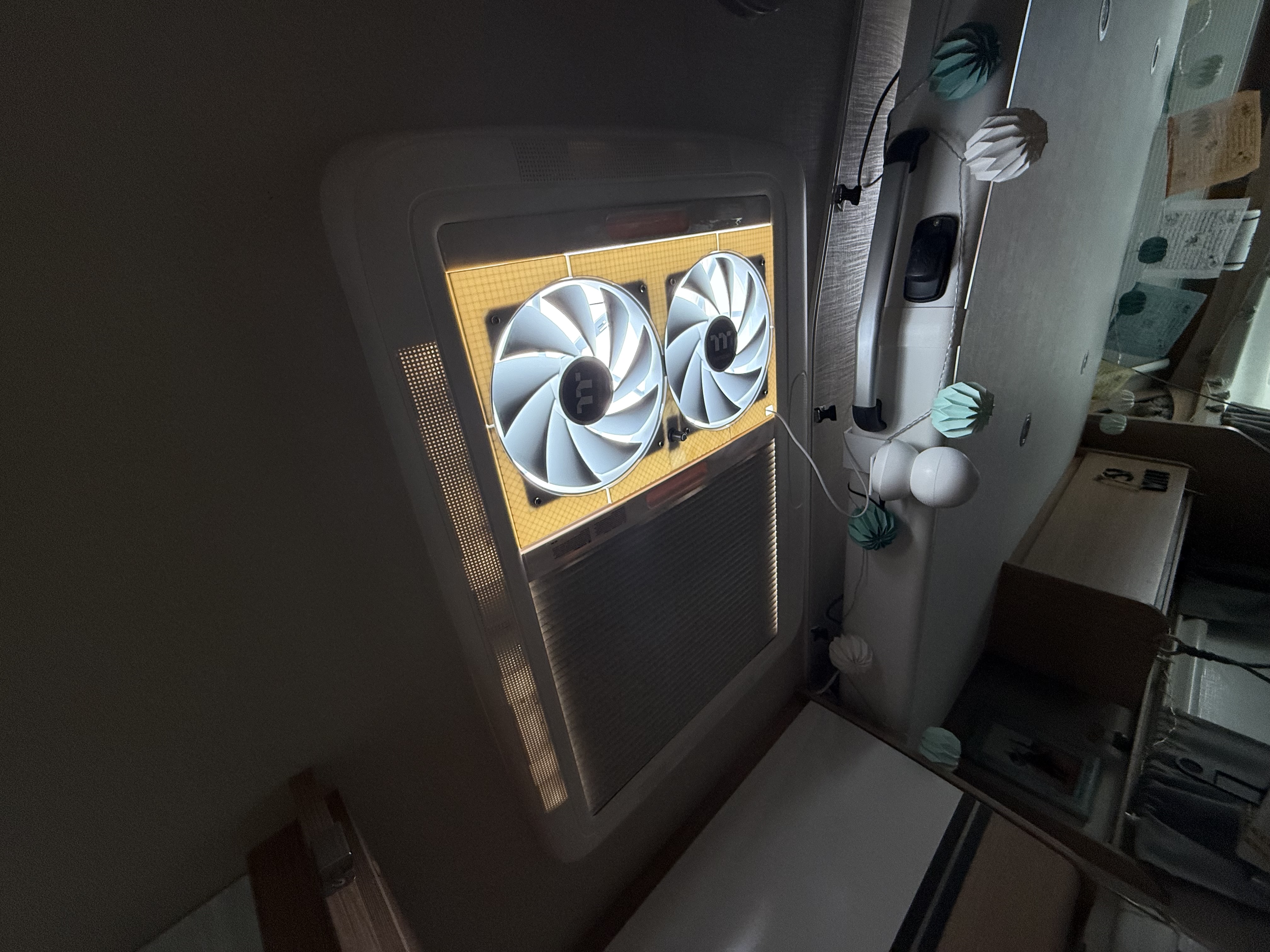 USB-C Ventilator for Dometic Midi-Heki in Camper/RV/Van/Caravan