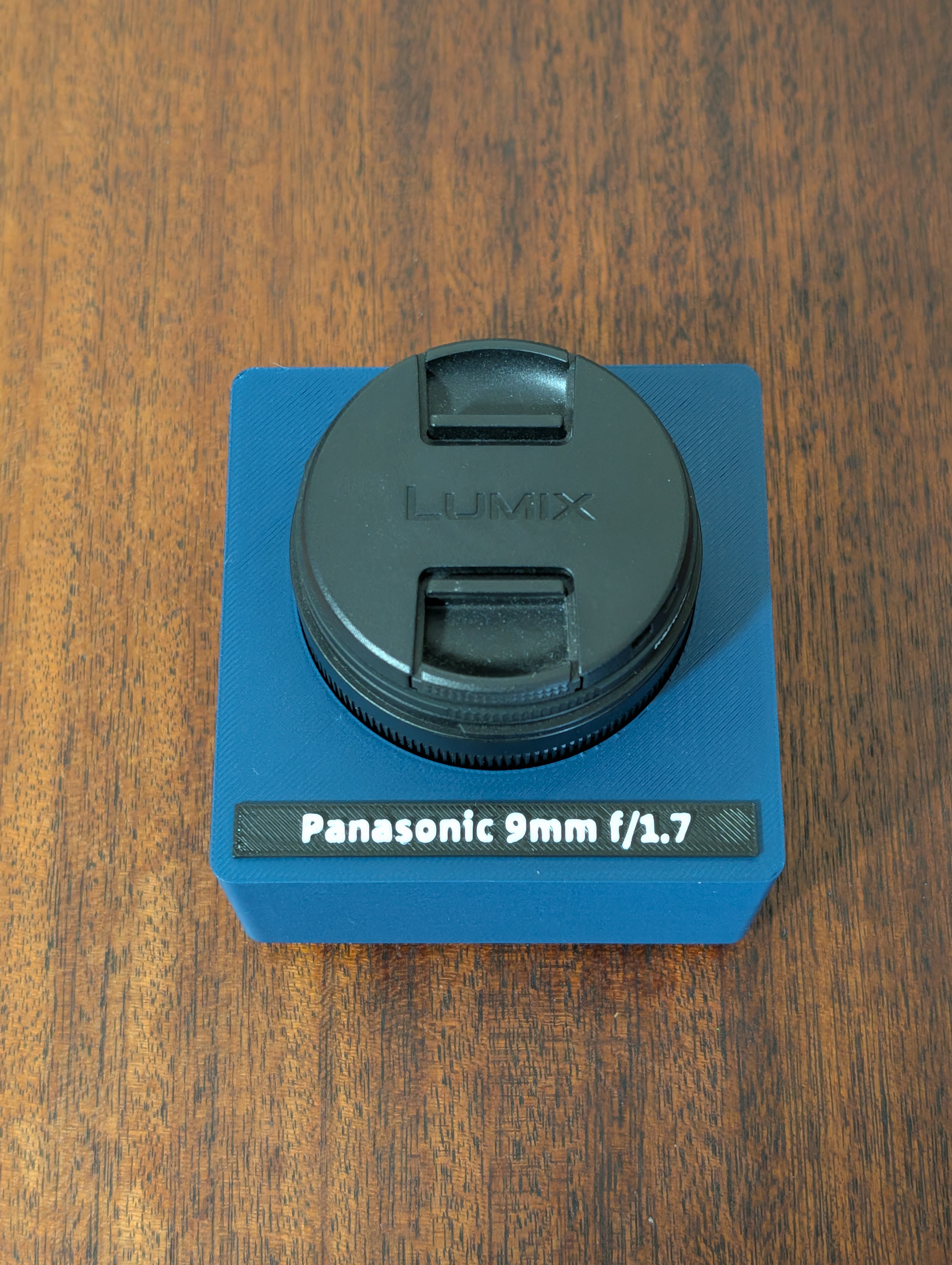 Panasonic Lumix 9mm f/1.7 Lens Holder - Gridfinity