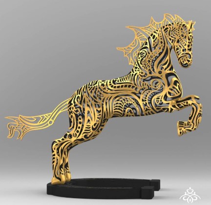 deluxe jumping horse