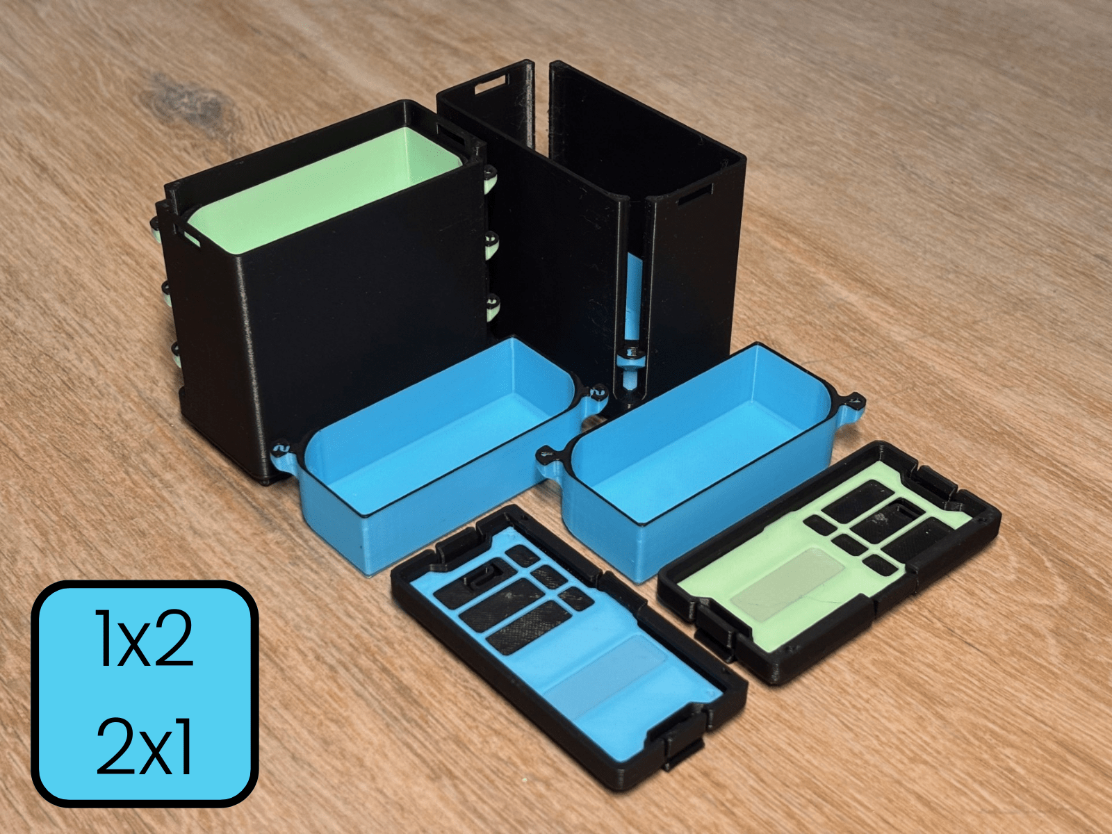 Miniatura 5 do modelo 3D Gridfinity Stackable Bins