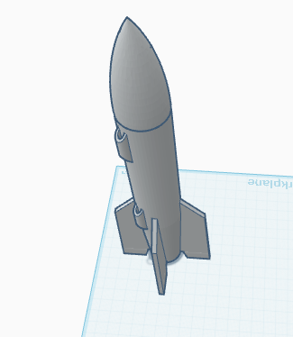 Miniatura 3 do modelo 3D cool model rocket