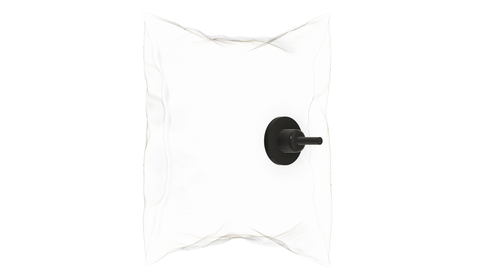 Tedlar bag 3D model — thumbnail 2