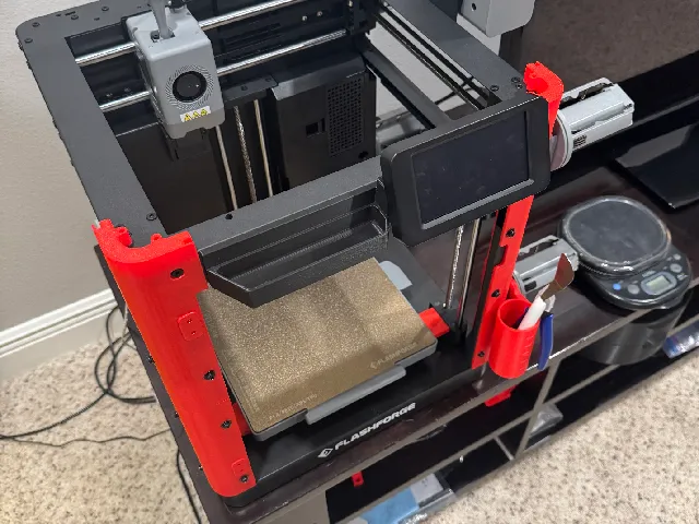 AD5X Enclosure Front with Shelf