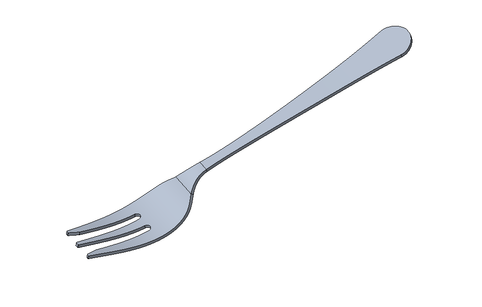 Cake fork