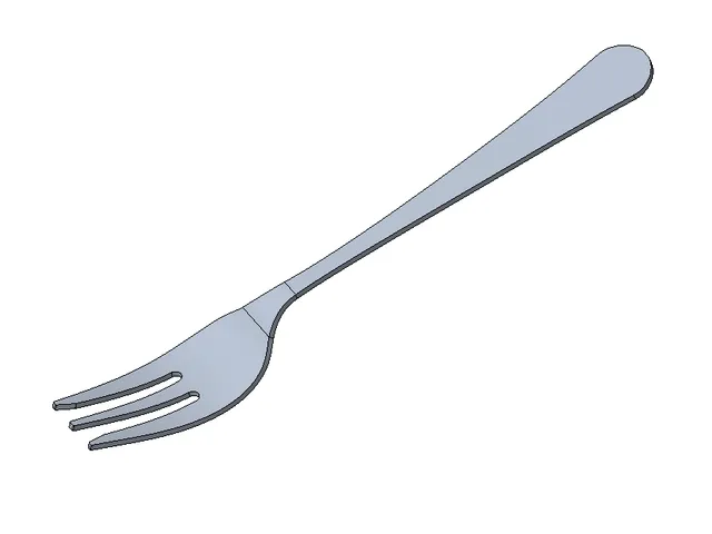 Cake fork