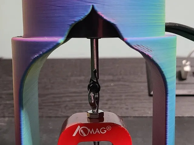 Spinner Holder for Magnet - glass bead effect on nails