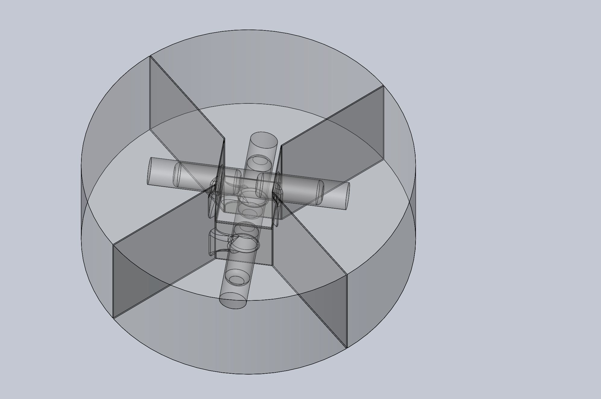 Centrifugal Cross Riddle Puzzle