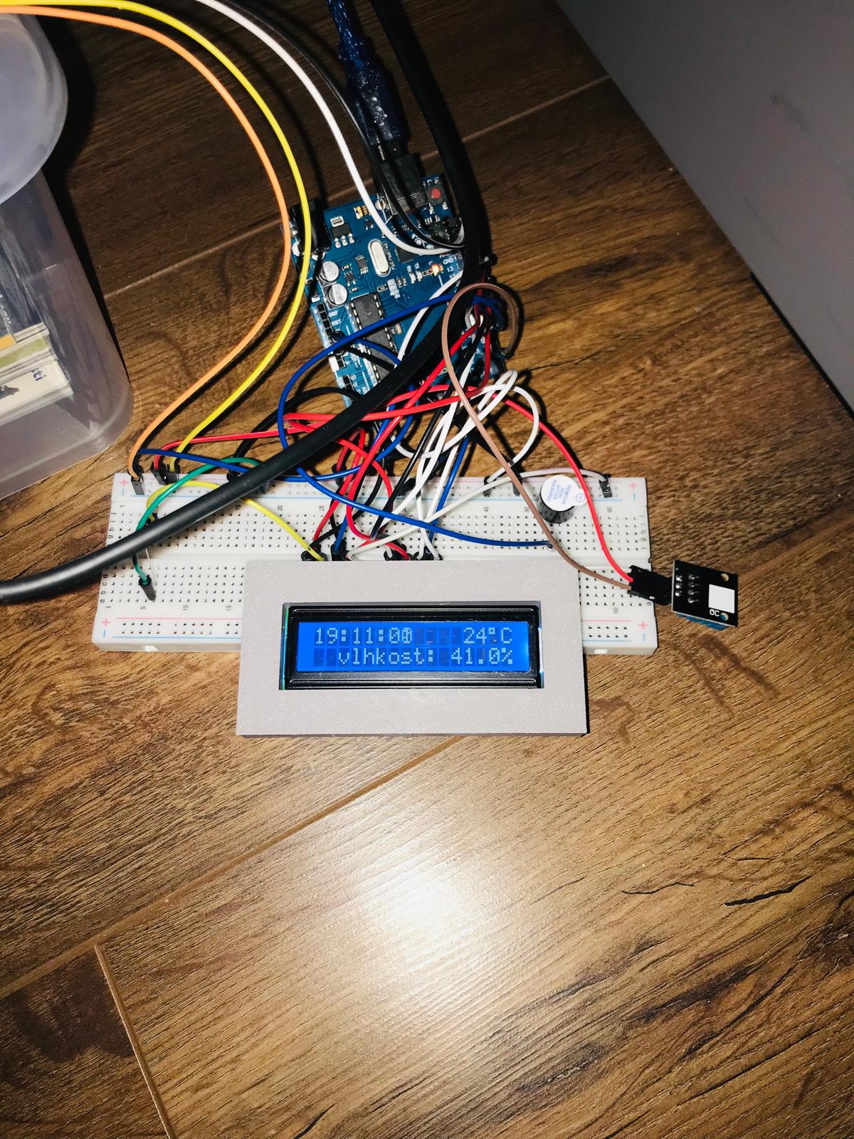 Cover for LCD display 1602