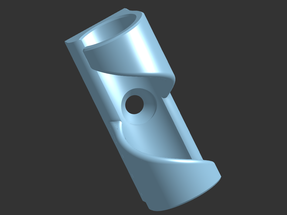 Cable Holder/Organizer - Stronger No Supports 3D model thumbnail