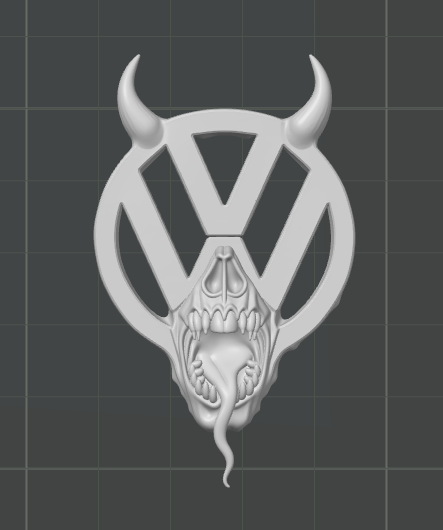 Demonic VW Logo