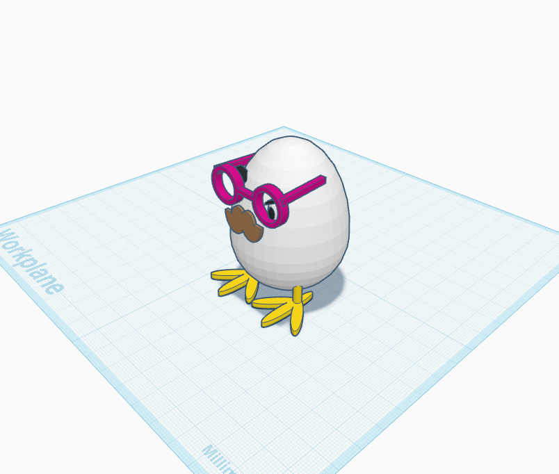 Sir Egg 3D model