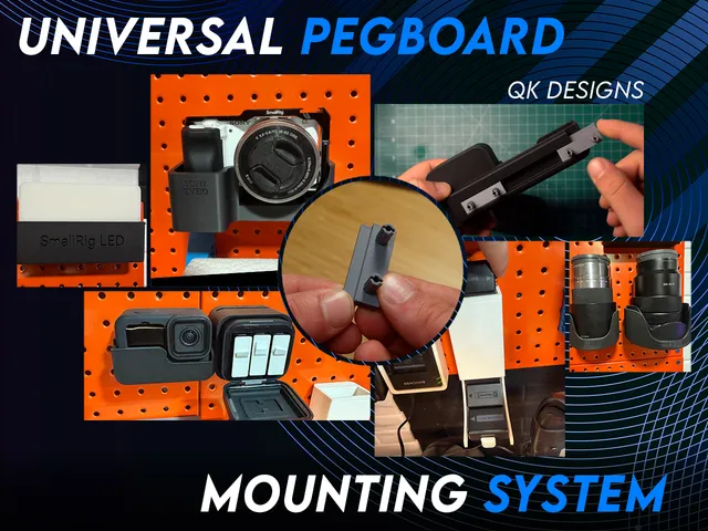 Universal Pegboard Mounting System
