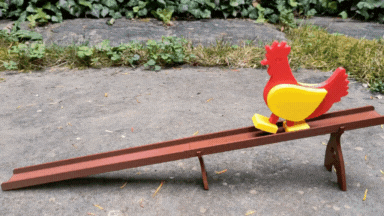 Miniatura 2 do modelo 3D Walking Chicken
