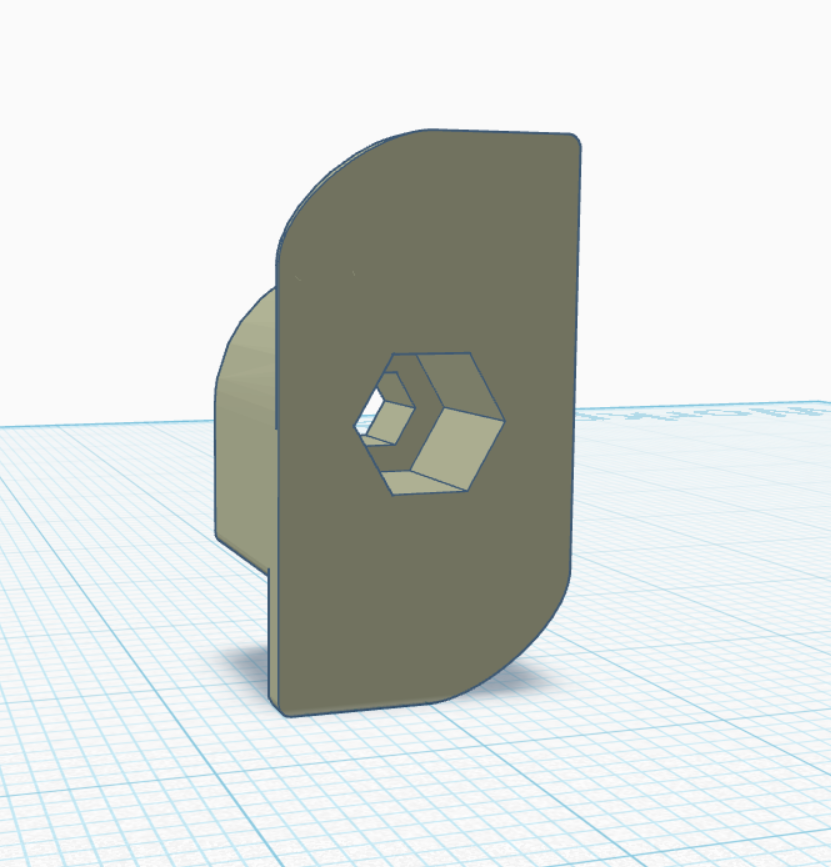 Fibrotech T-Nut for acoustic panels