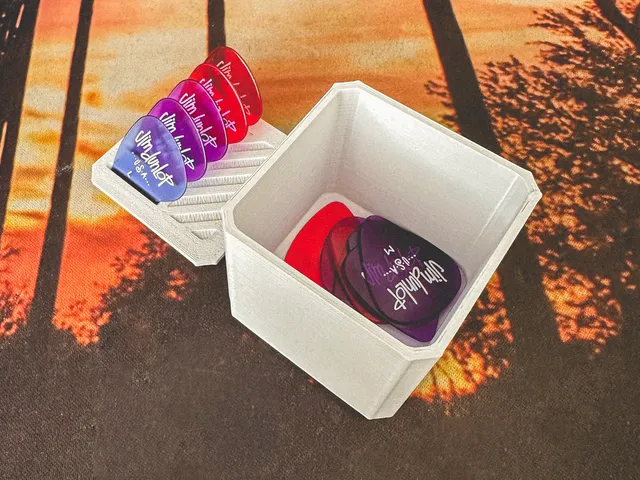 Guitar Pick Holder Box – Quick Access