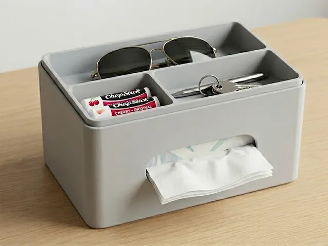 Tissue Box Holder Tray