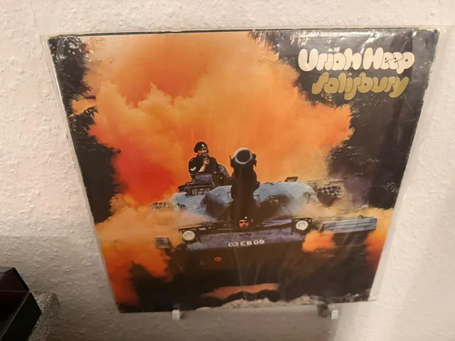 LP record wall mount nails