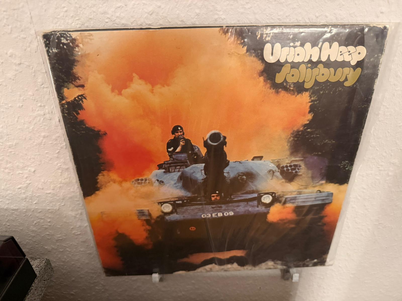 LP record wall mount nails