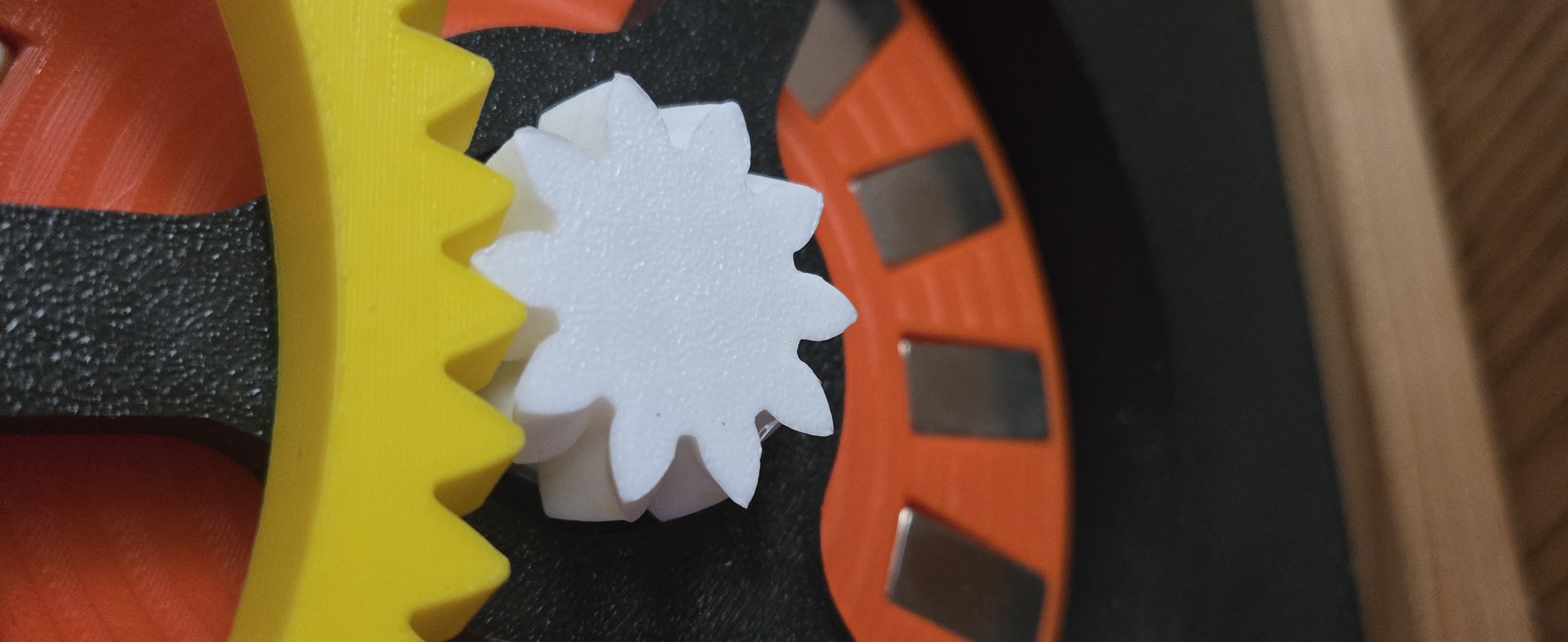 Increased gear ratio of Crank for Generator