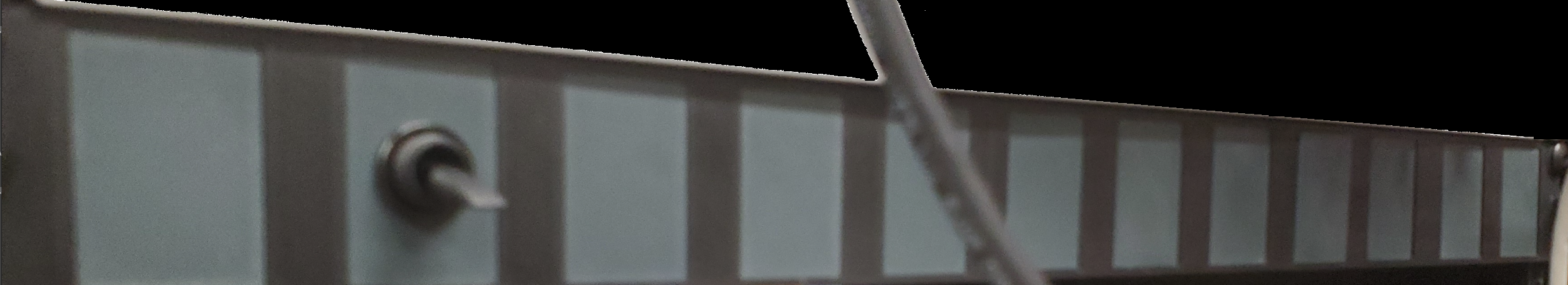 Rack mounted toggle switch case