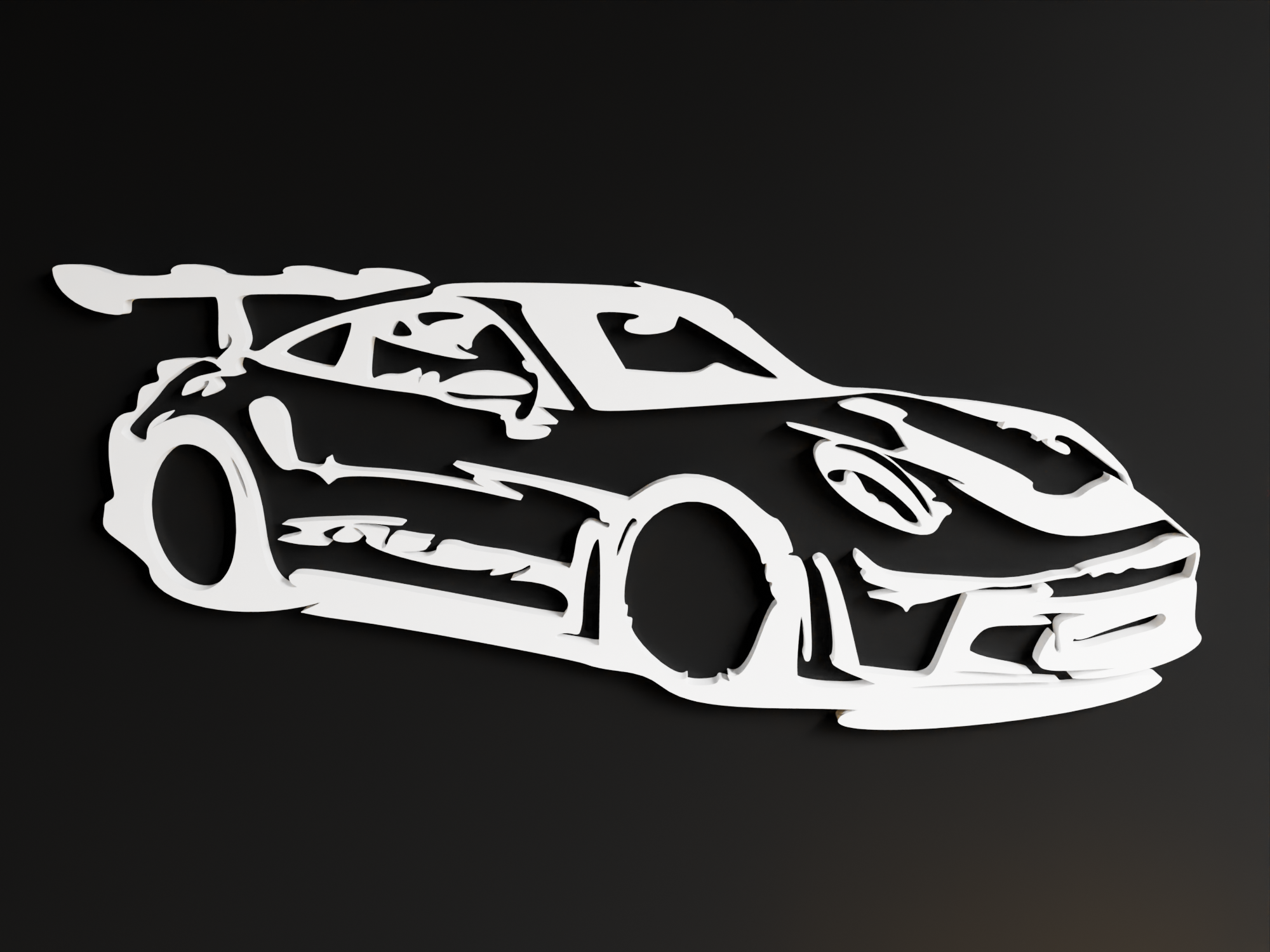Porsche GT3 RS 2DArt