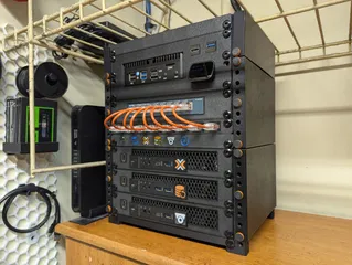10 inch rack multiboard back panels by jeremeyi | Download free STL ...