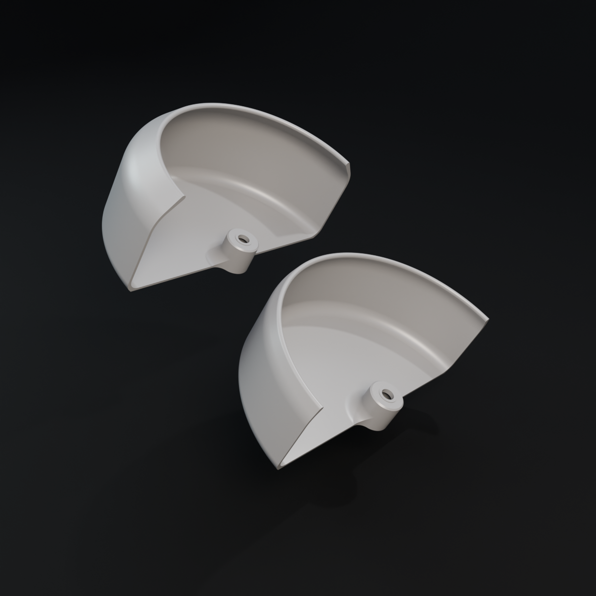 Yet another electric skateboard mudguard (175 mm)